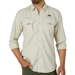 Wrangler Men's ATG Angler Long Sleeve Shirt
