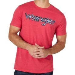 Wrangler Men's Aztec Logo T-Shirt