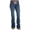 Cinch Women's Lynden Medium Stonewash Slim Trouser -Cinc Clothing Shop 161104 default l