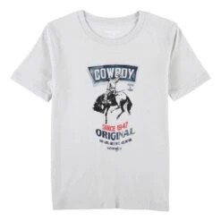 Wrangler Boy's Cowboy Seed Bag Graphic Tee