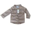 Shea Baby Boy's Plaid Pearl Snap Shirt -Cinc Clothing Shop 161146 default l