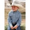 Cinch Boy's Button-Down Western Shirt -Cinc Clothing Shop 161503 default l