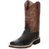 Justin Boots Men's AQHA Drover Black Full Quill Ostrich 11 In Oak Cowhide Top Crepe Sole Cowboy Boot 1 Justin Boots Men's AQHA Drover Black Full Quill Ostrich 11 In Oak Cowhide Top Crepe Sole Cowboy Boot -Cinc Clothing Shop 161522 default l