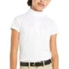 Ariat Youth Aptos White Short Sleeve English Show Shirt -Cinc Clothing Shop 161568 default l