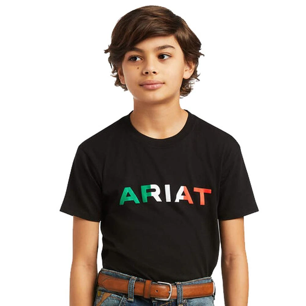 Ariat Kids Viva Mexi Short Sleeve Black T-Shirt 3 Ariat Kids Viva Mexi Short Sleeve Black T-Shirt