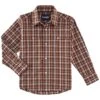 Wrangler Boy's Long Sleeve Wrinkle Resist Snap Shirt -Cinc Clothing Shop 161626 default l