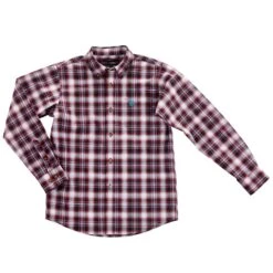 Ariat Boy's Pro Series Kenneth Stretch Fitted Shirt