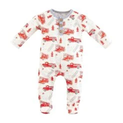 Mud Pie Firetruck Baby Sleeper