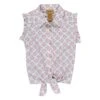 Wrangler Girl's White Woven Shirt -Cinc Clothing Shop 161934 default l