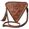 American Darling Floral Tooled Triangle Purse -Cinc Clothing Shop 162001 default l