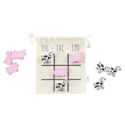 Mud Pie Tic Tac Toe Farm Set