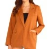 Lush Clothing Womens Single Button Blazer -Cinc Clothing Shop 162558 default l