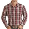 Panhandle Men's Plaid Button Down 2 Panhandle Men's Plaid Button Down -Cinc Clothing Shop 162617 default l