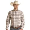 Panhandle Mens Long Sleeve Plaid Button 1 Panhandle Mens Long Sleeve Plaid Button -Cinc Clothing Shop 162620 default l