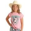 Rock & Roll DenimGirls Graphic Tie Tee -Cinc Clothing Shop 162763 default l