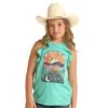 Rock & Roll DenimGirls Graphic Tank With Ruffles -Cinc Clothing Shop 162777 default l