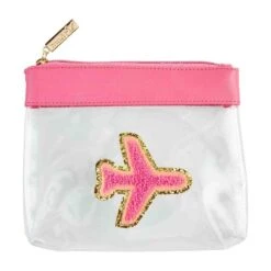 Mud Pie Clear Icon Pink Case