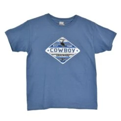 Cowboy Hardware Boys Built Tough Indigo Tee Shirt