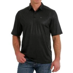 Cinch Men's Short Sleeve ArenaFlex Polo -Cinc Clothing Shop 163148 default l