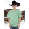Cinch Boys Short Sleeve Green T-Shirt -Cinc Clothing Shop 163153 default l