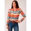 Stetson Womens Sunset Serape Long Sleeve Blouse -Cinc Clothing Shop 163200 default l