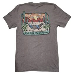 Red Dirt Hat Company Home On The Range Brown Tee