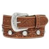 Men 1 1/2 Tan Silver Valley Belt -Cinc Clothing Shop 163372 default l