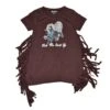 Cowgirl Hardware Girls Kick Up The Dust Fringe Tee -Cinc Clothing Shop 163592 default l