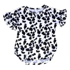 Cowgirl Hardware Toddler Girls Cowprint Bell Sleeve Blouse