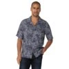 Wrangler Men's Coconut Cowboy Snap Camp Shirt 2 Wrangler Men's Coconut Cowboy Snap Camp Shirt -Cinc Clothing Shop 163664 default l