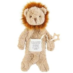 Mud Pie Lion Cuddler And Teether