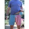 Burlebo Mens USA Throwback Athletic Shorts -Cinc Clothing Shop 163865 default l