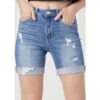 Risen Jeans Distressed Boyfriend Shorts -Cinc Clothing Shop 164616 default l