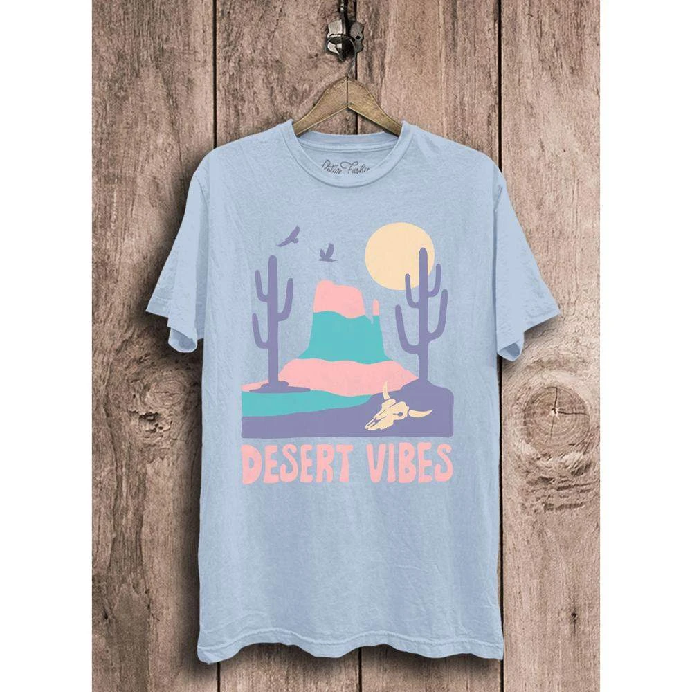 Lotus Fashion Womens Desert Vibes Blue Mineral Tee 3 Lotus Fashion Womens Desert Vibes Blue Mineral Tee