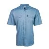 Hooey Men's Ashley Blue Sol Short Sleeve Shirt -Cinc Clothing Shop 164826 default l