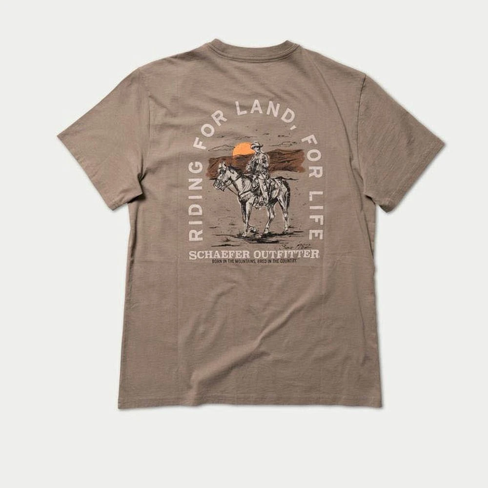 Schaefer Outfitters Men's On The Plains Pocket Stone Tee 3 Schaefer Outfitters Men's On The Plains Pocket Stone Tee