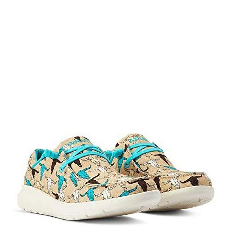 Ariat Womens Multi Steerhead Print Hilo Casual 3 Ariat Womens Multi Steerhead Print Hilo Casual