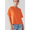 Trend:Notes Women's Betty Orange Casual Tee -Cinc Clothing Shop 165317 default l