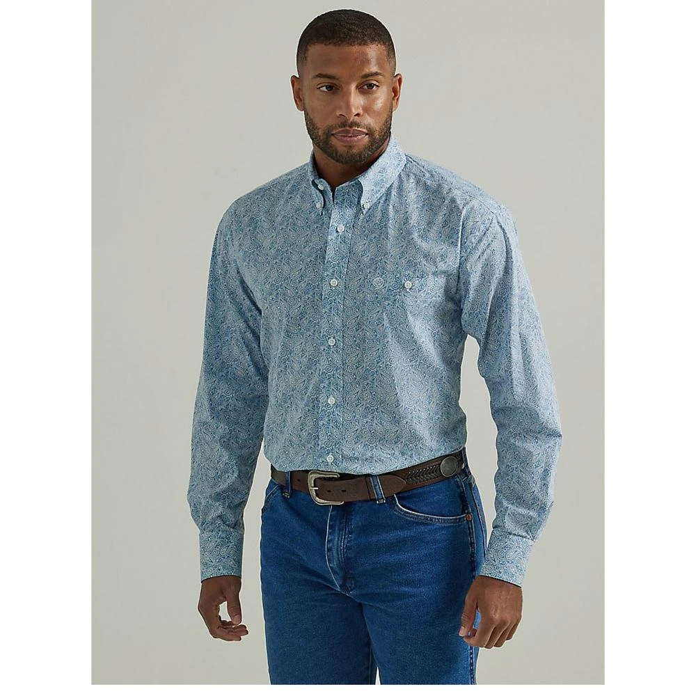 Wrangler Wrangle Boys George Strait L/S Shirt 3 Wrangler Wrangle Boys George Strait L/S Shirt