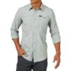 WranglerMen's Outdoor Signature Woven Long Sleeve ATG Shirt -Cinc Clothing Shop 165609 default l