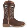 Justin Boots Women's Stampede Liberty Spicy Brown 11 In Top Square Toe Cowgirl Boot -Cinc Clothing Shop 165701 default l