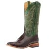 Horsepower Men's Chocolate Caiman Print Cowboy Boot -Cinc Clothing Shop 165963 default l