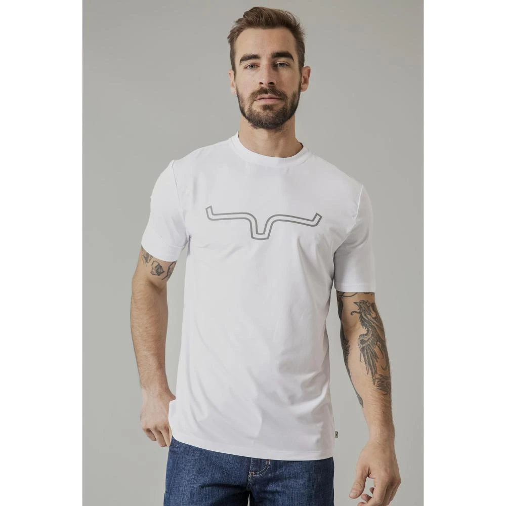 Kimes Ranch Men's Outlier Tech White Shirt 3 Kimes Ranch Men's Outlier Tech White Shirt