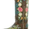 Kid's Anderson Bean Sweet Sixteen Rose Garden Cowgirl Boots -Cinc Clothing Shop 16617 default l