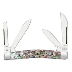 Case Smooth Abalone - Small Congress (8468 SS) - Velvet Box