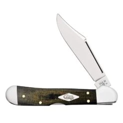 Case Green & Black Micarta - Mini CopperLock