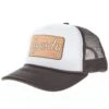Mcintire Saddlery White And Grey Howdy Foam Trucker Cap -Cinc Clothing Shop 166340 default l