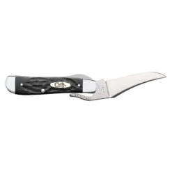 Case Jigged Rough Black Synthetic - RussLock -Cinc Clothing Shop 18224 C SP Knife 084 61953L SS RussLock PT03