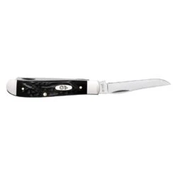 Case Jigged Rough Black Synthetic - Mini Trapper 9 Case Jigged Rough Black Synthetic - Mini Trapper -Cinc Clothing Shop 18237 C SP Knife 084 6207 SS MiniTrapper PT03