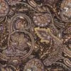 Wyoming Traders Paisley Silk Wild Rag Scarf - Navy/Brown -Cinc Clothing Shop 1829 default l